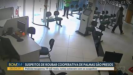 Suspeitos de roubar R$ 100 mil de cooperativa de Palmas e sequestrar gerente são presos
