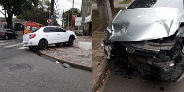 Casal completamente nu provoca acidente no Mercês em Curitiba e motorista acaba detido após fugir do local