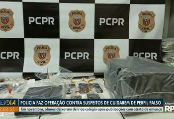 Polícia faz operação contra alunos suspeitos de criarem perfis falsos de escola em Francisco Beltrão