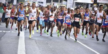 Corredores preferem correr sem máscara na São Silvestre