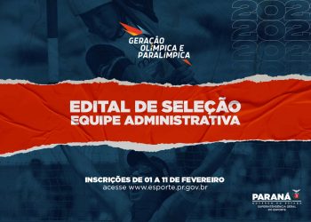 Programa Geração Olímpica e Paralímpica abre edital para seleção de equipe administrativa