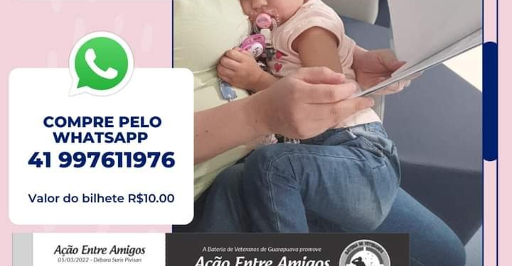 Ação entre amigos para ajudar a garotinha Débora