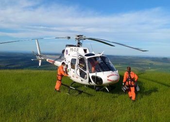 Jovem cai de quase 50 metros de altura ao iniciar decolagem de paraglider no Horizonte Perdido em Araxá