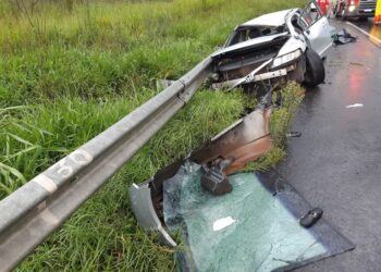 Acidente deixa um morto e três feridos na BR-376
