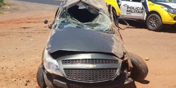 Acidente na PR-463 causa uma morte e ferimentos em quatro pessoas