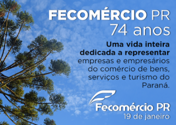 Fecomércio PR celebra 74 anos