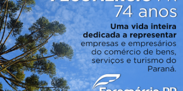 Fecomércio PR celebra 74 anos