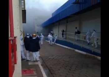 Incêndio na JBS em Rolândia provoca evacuação da empresa