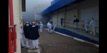 Incêndio na JBS em Rolândia provoca evacuação da empresa