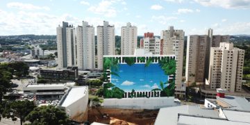 Grafite em Curitiba vai concorrer para entrar no Guiness Book, o livro dos recordes