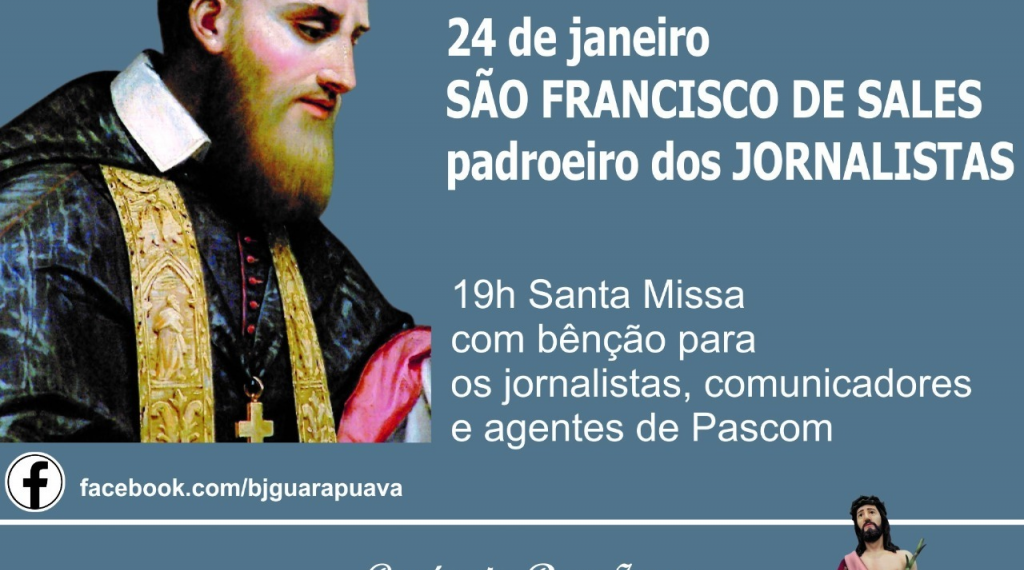 Missa com bênção para os jornalistas, comunicadores e agentes de Pascom