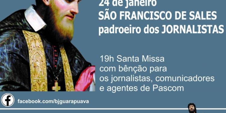 Missa com bênção para os jornalistas, comunicadores e agentes de Pascom