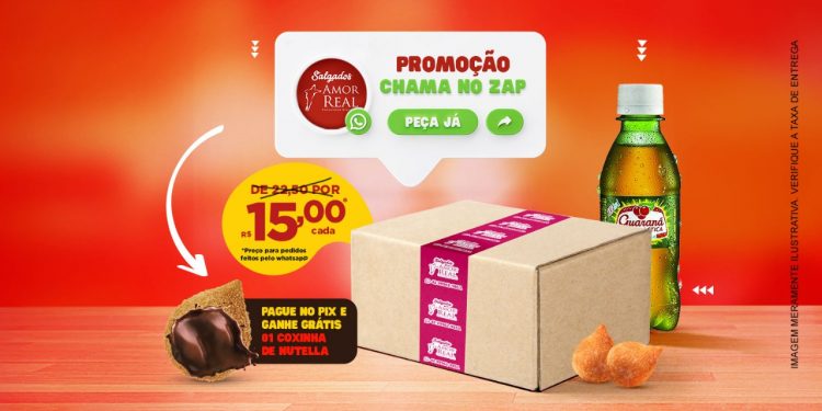Hummm… Que fominha! Promoção não se perde.