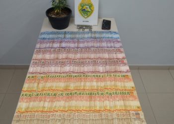 Tráfico de drogas e 8 mil reais em fundo falso