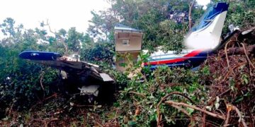 Aeronave cai na Fazenda Piquet, no Jardim Botânico