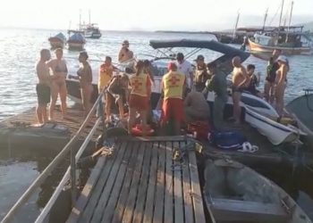 Homem morre afogado após saltar de embarcação em Guaratuba, dizem bombeiros