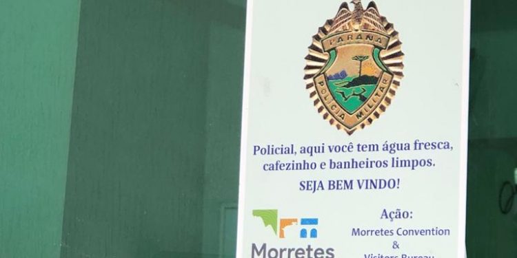 Estabelecimentos de Morretes firmam parceria com a Polícia Militar