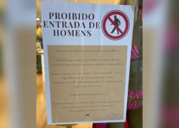 Após casos de assédio contra funcionárias e clientes, empresária proíbe a entrada de homens em sua loja