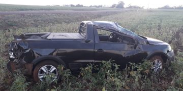 Jovem de 19 anos morre após capotar veículo em Assis Chateaubriand, diz Polícia Rodoviária do Paraná