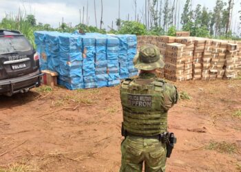 BPFron quadruplica apreensões de contrabando e tira de circulação 41 toneladas de drogas