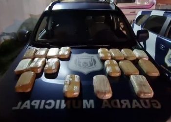 Após tentativa de fuga e suborno, motorista é preso com 33 kg de crack em São José dos Pinhais, diz GM