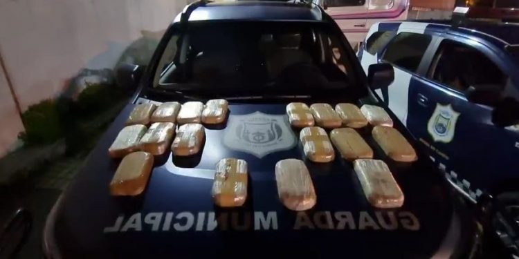 Após tentativa de fuga e suborno, motorista é preso com 33 kg de crack em São José dos Pinhais, diz GM