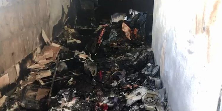 Homem morre carbonizado durante incêndio, em Cambé
