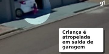 Pai atropela filha ao sair de garagem em Cascavel; bombeiros alertam sobre cuidados com crianças
