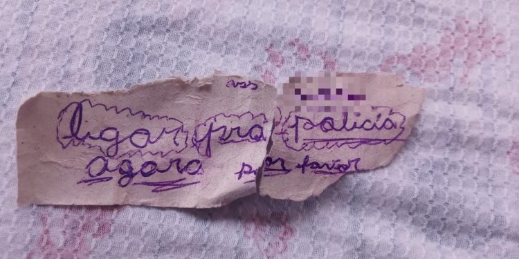 Menina de 11 anos vítima de abuso sexual em Manaus pede socorro à irmã em bilhete: ‘liga pra polícia agora’