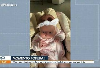 Bebê surpreende ao falar ‘bom dia’ com apenas 2 meses, em Goiânia