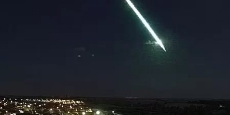 Meteoro é visto por moradores do Triângulo Mineiro e Alto Paranaíba