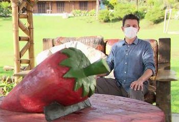 Turismo rural é oportunidade de negócio para família produtora de morangos, no Paraná