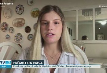 Brasileira de 22 anos é premiada após descobrir 25 asteroides em projeto da Nasa