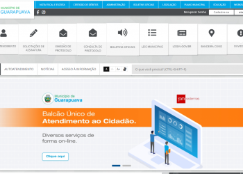EMISSÃO DE GUIAS DE PAGAMENTOS DO PREFIG PODE SER FEITA PELO PORTAL GUARAPUAVA.ATENDE.NET