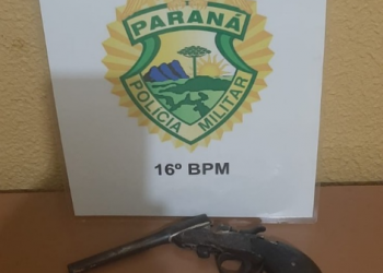 Porte de arma ilegal em Prudentópolis