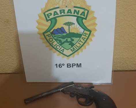 Porte de arma ilegal em Prudentópolis