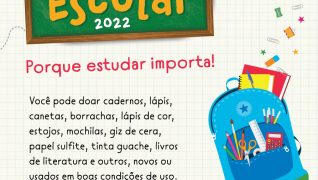 Sesc-PR lança campanha para arrecadar material escolar