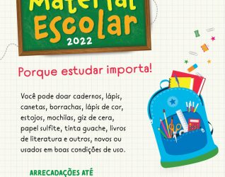 Sesc-PR lança campanha para arrecadar material escolar