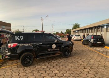 Operação policial “Face Oculta” deflagrada pela PCPR em andamento em Guarapuava