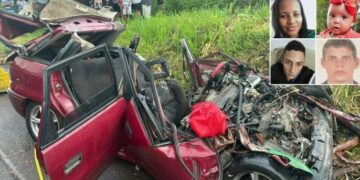 Identificadas as quatro pessoas que morreram na PR-218