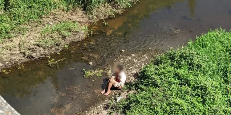 Mulher é agredida, jogada de ponte de 10 metros e passa noite em rio de São José dos Pinhais