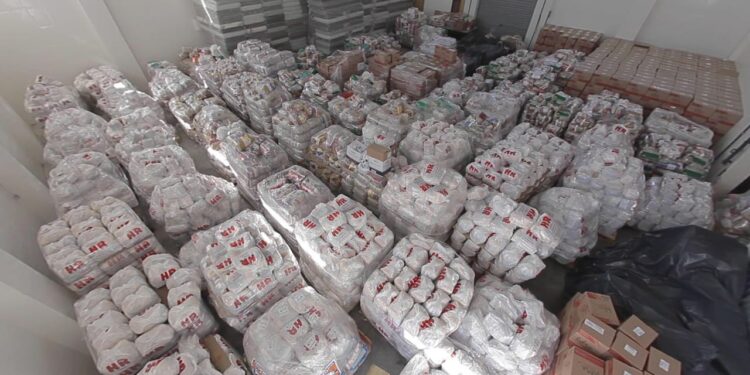 Defesa Civil do Paraná e Ação Social beneficiam famílias de Laranjeiras do Sul com cestas básicas