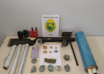 Polícia apreende drogas no Vila Bela