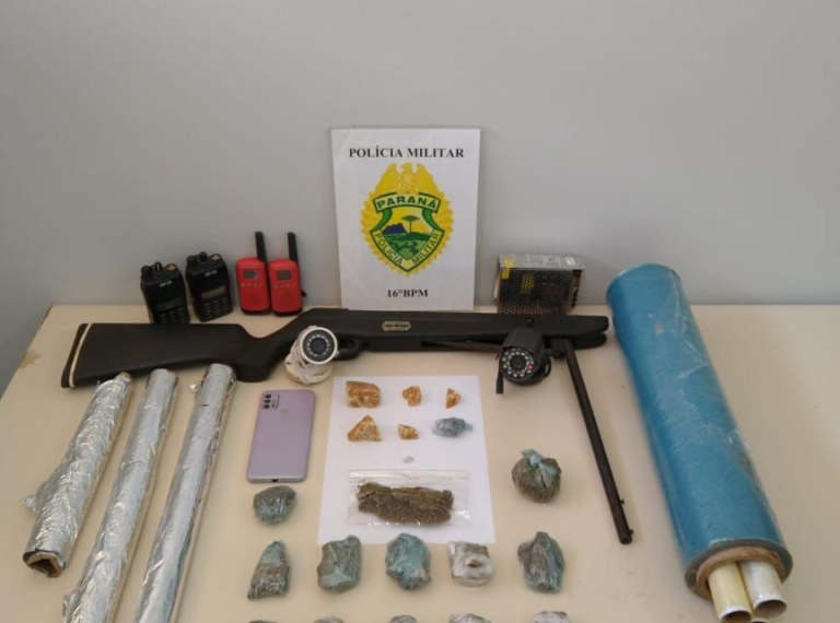 Polícia apreende drogas no Vila Bela