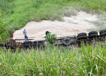 Acidente na PR-369.As vítimas são moradores de Laranjeiras do Sul e prestavam serviço para a Transportadora G 10 de Guarapuava