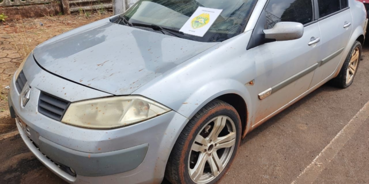 Veículo furtado é encontrado em Laranjeiras do Sul