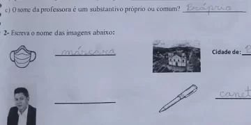 Tarefa de escola municipal faz propaganda do prefeito de Pirenópolis