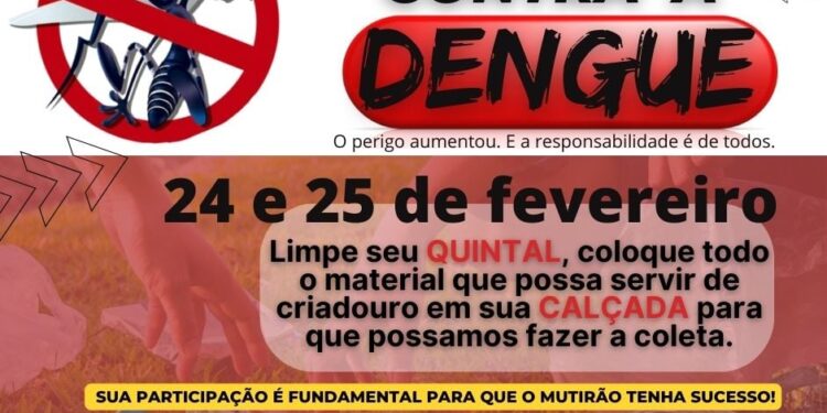 Mutirão contra a Dengue em Prudentópolis