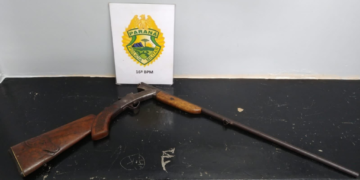 Menor portava arma de fogo no Santana
