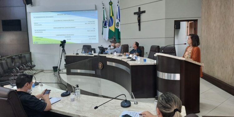 Secretaria de Saúde presta contas do 3º quadrimestre de 2021